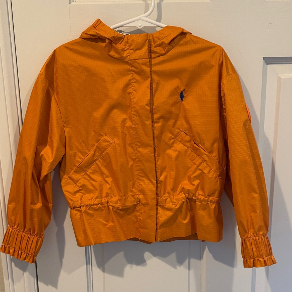 Polo by Ralph Lauren Bright Orange Kids Hooded Windbreaker